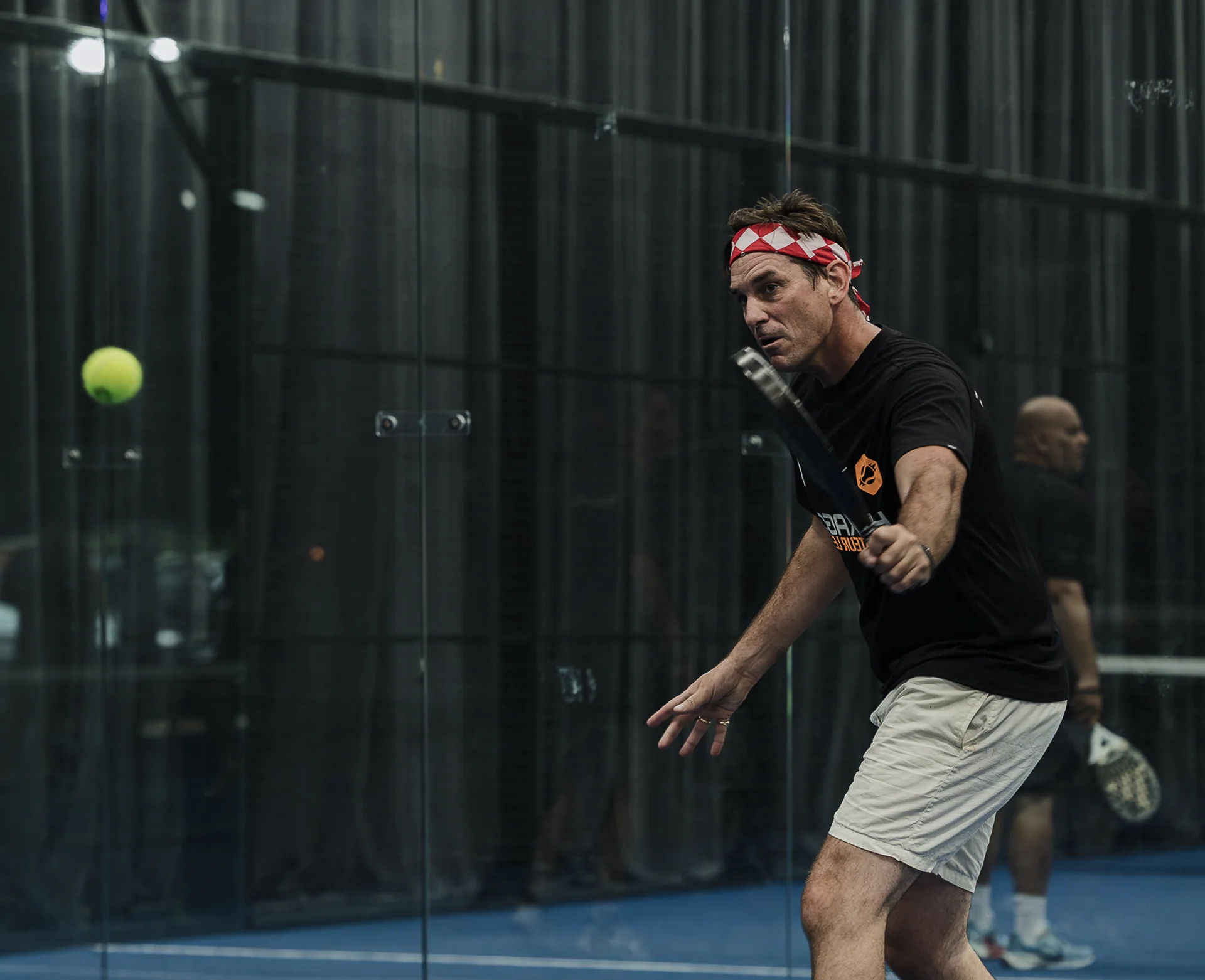 Ben Nichols on court